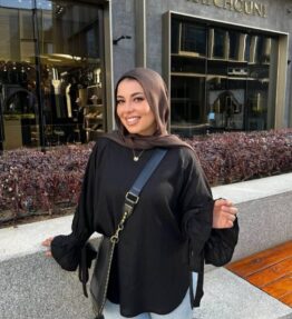 Everyday Linen Blouse - Black